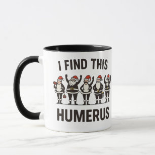 Taza con la divertida frase de Santa Claus