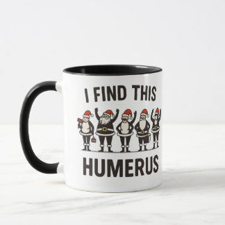 Taza con la divertida frase de Santa Claus