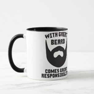 Taza Con la gran barba viene la gran responsabilidad