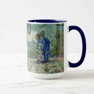 Taza con la pintura "Primeros pasos" de Van Gogh