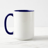 Taza con letra B monograma