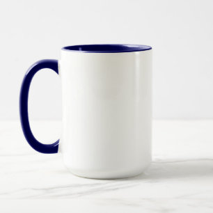 Taza con letra I monograma