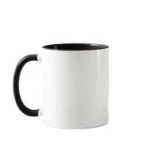 Taza con letra M personalizada