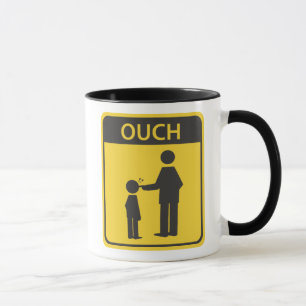 taza con letrero divertido