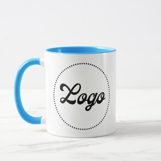 Taza con logotipo combinado personalizado promocio (Izquierda)