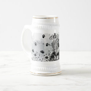 Taza con manchas de Meow adorable gato amante