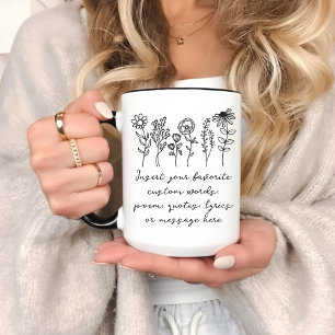Taza con Mensaje Personalizado Regalo para Mamá, A