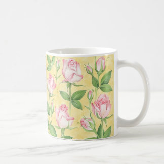 Taza con modelo de rosa