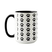 Taza con patas de gato