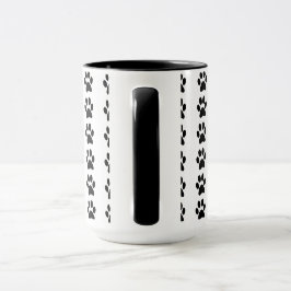 Taza con patas de gato