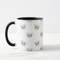 Taza con patrón de osito de peluche lindo|Taza est