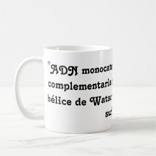Taza con piropo ADN