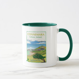 Taza Con Poster de Viaje a Connemara