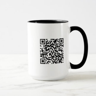 Taza con QR código