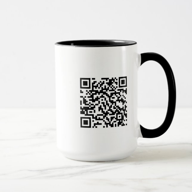 Taza con QR código (Derecha)