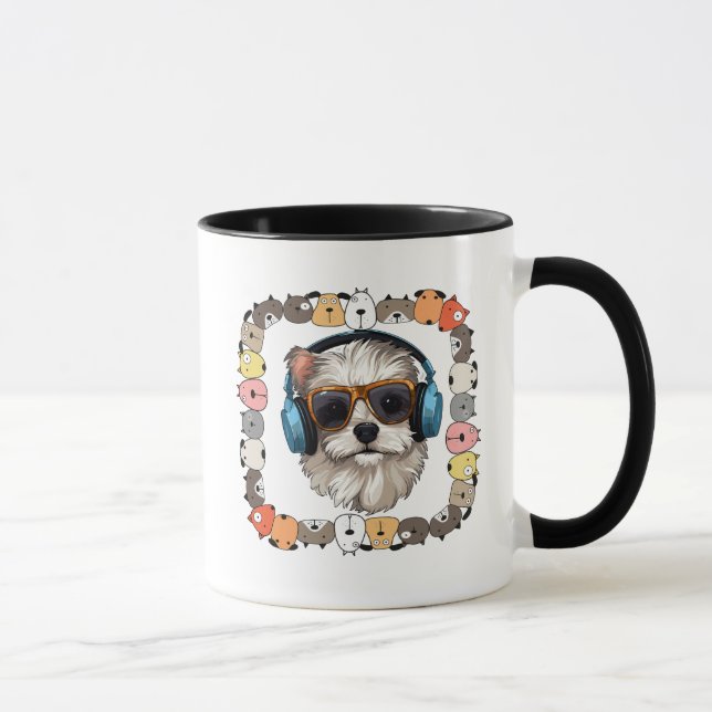 Taza Con Tema De Gato (Derecha)