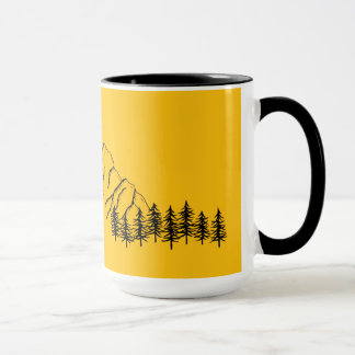 Taza Con tema de naturaleza
