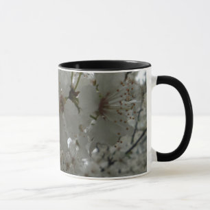 Taza con timbre Flor de Ciruela