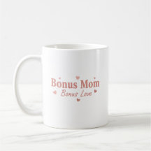 Taza con Tipografía Corazón de Mamá Boho 2 | Café 