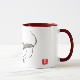 Taza con un ratón