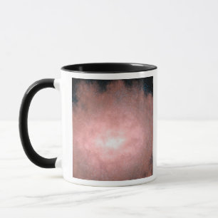 Taza Concepto qué de una galaxia polvorienta y