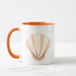 Taza Concha marina bonita