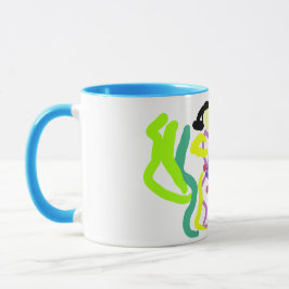 Taza Concha y estrella de mar