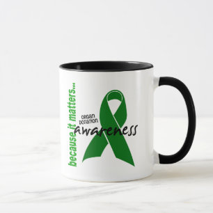 Taza Conciencia de la donación de órganos