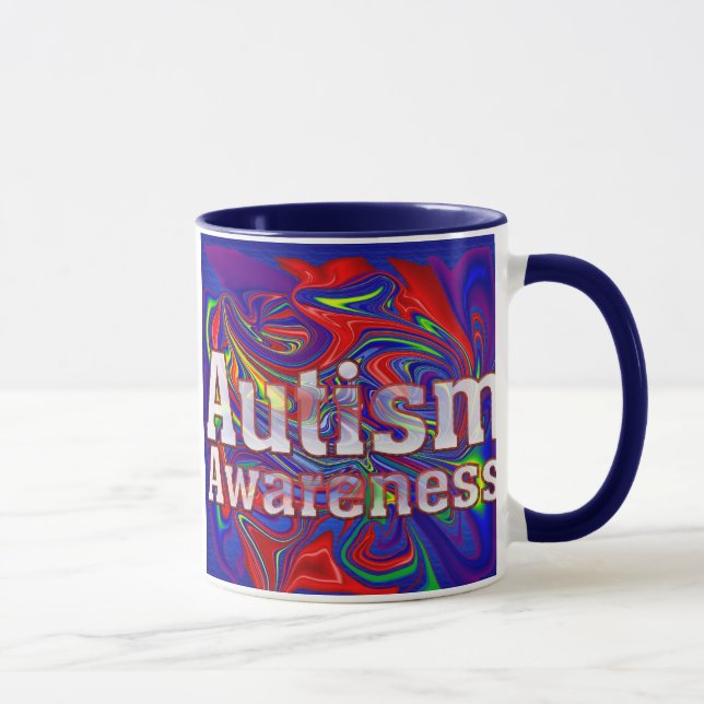 Taza Conciencia del autismo (Derecha)
