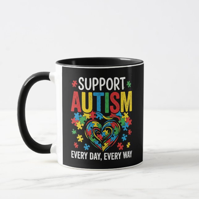 Taza Conciencia del autismo (Izquierda)