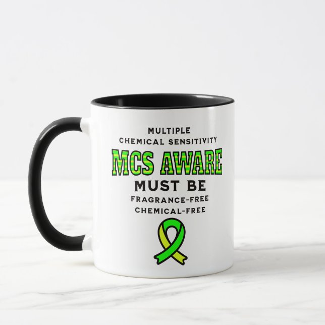 Taza Conciencia MCS de sensibilidad química múltiple (Izquierda)