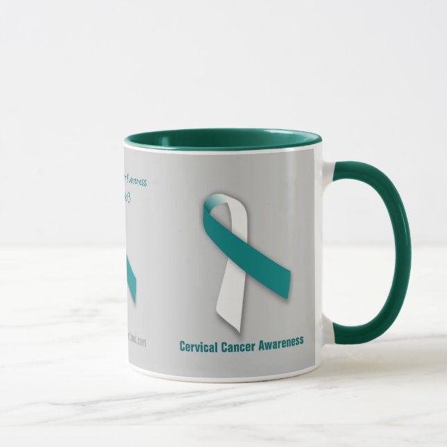 Taza Conciencia sobre el cáncer de cuello uterino (Derecha)