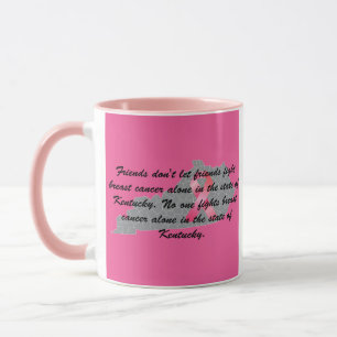 Taza Conciencia sobre el cáncer de mama en Kentucky