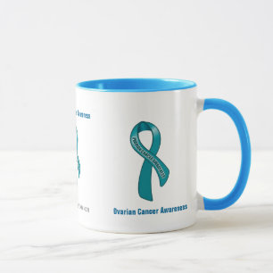 Taza Conciencia sobre el cáncer de ovario