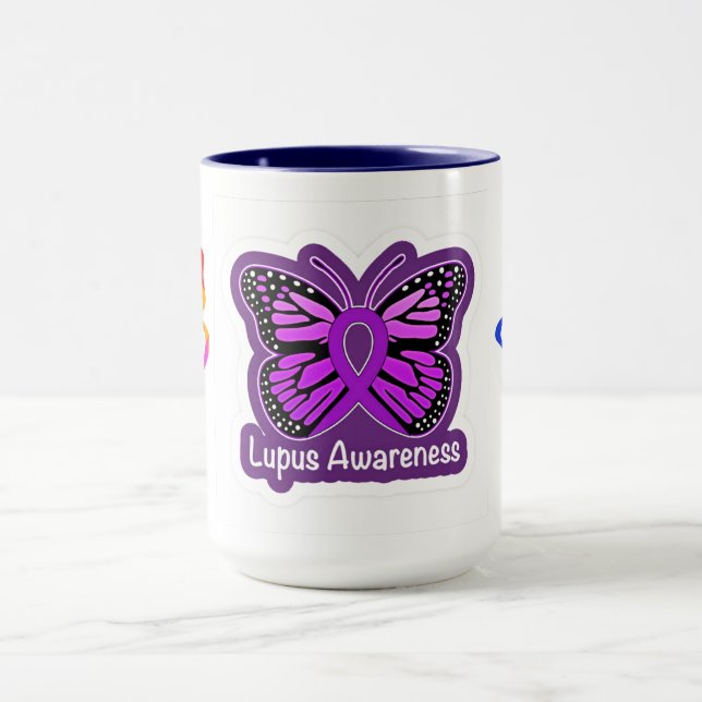 Taza Conciencia sobre el Lupus (Centro)