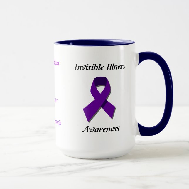 Taza Conciencia sobre las enfermedades invisibles (Derecha)