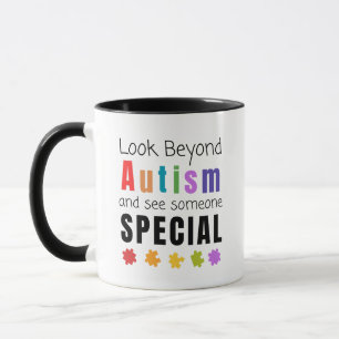 Taza Concienciación sobre el Autismo Las Personas Autis