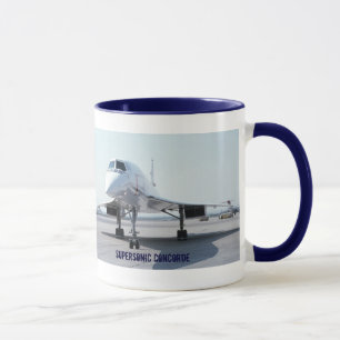 Taza Concorde supersónico