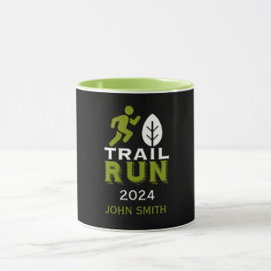 Taza Concurso de carreras de Trail Runner