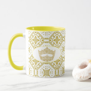 Taza Concurso de Estados Unidos Crown Real Print Two to