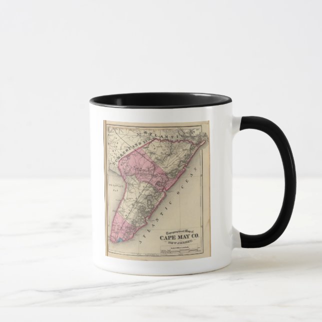 Taza Condado de Cape May, NJ (Derecha)