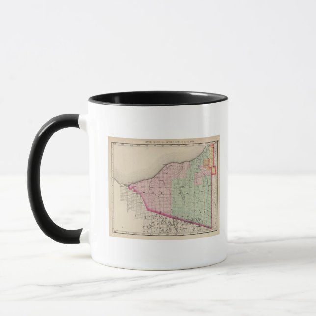 Taza Condado de Ontonagon Michigan (Izquierda)