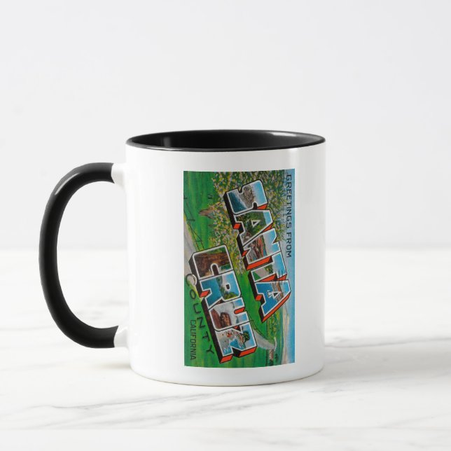 Taza Condado de Santa Cruz, California (Izquierda)