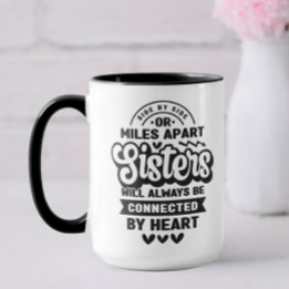 Taza Conectado por Hermana del Corazón