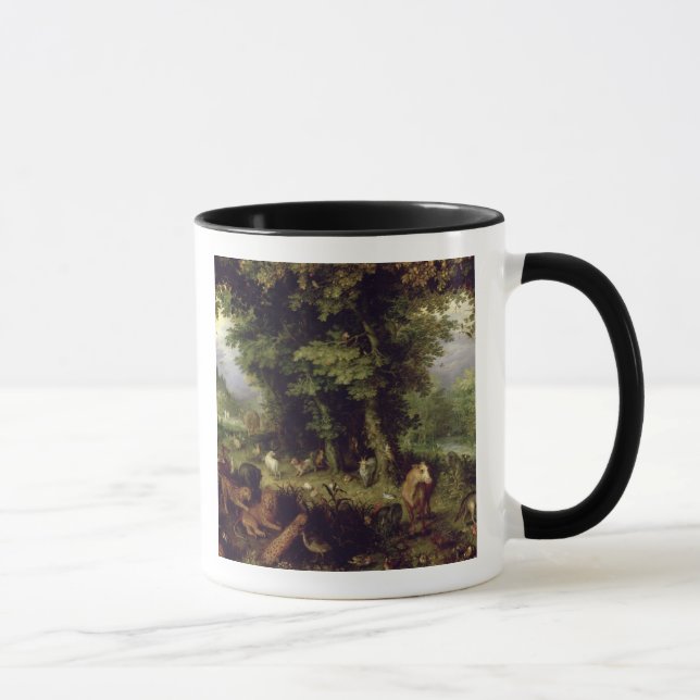 Taza Conecte a tierra o el paraíso terrestre, 1607-08 (Derecha)