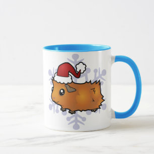 Taza Conejillo de Indias del navidad (desaliñado)