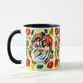 Taza Conejillo de indias lindo 