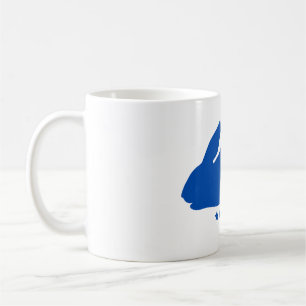 Taza Conejo Azul – Taza de Café de Conejito Adorab