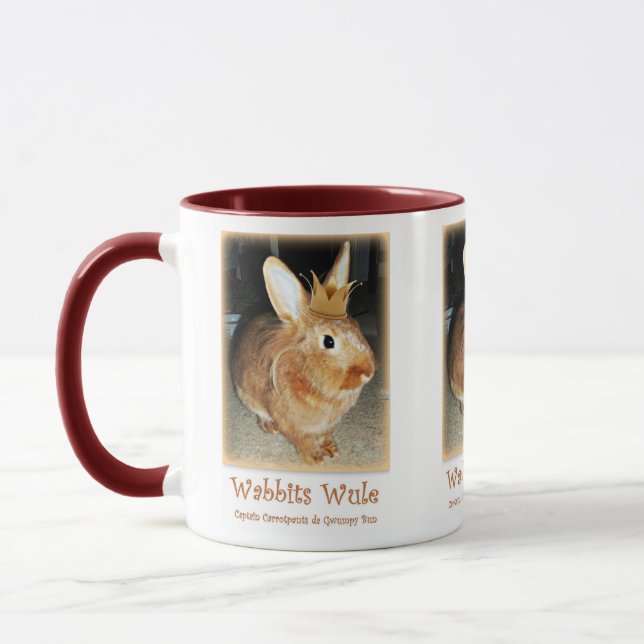 Taza Conejo de conejito de Wabbits Wule (Izquierda)