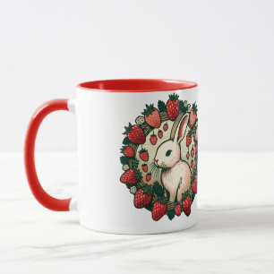 Taza Conejo de conejo de primavera lindo conejo conejo 
